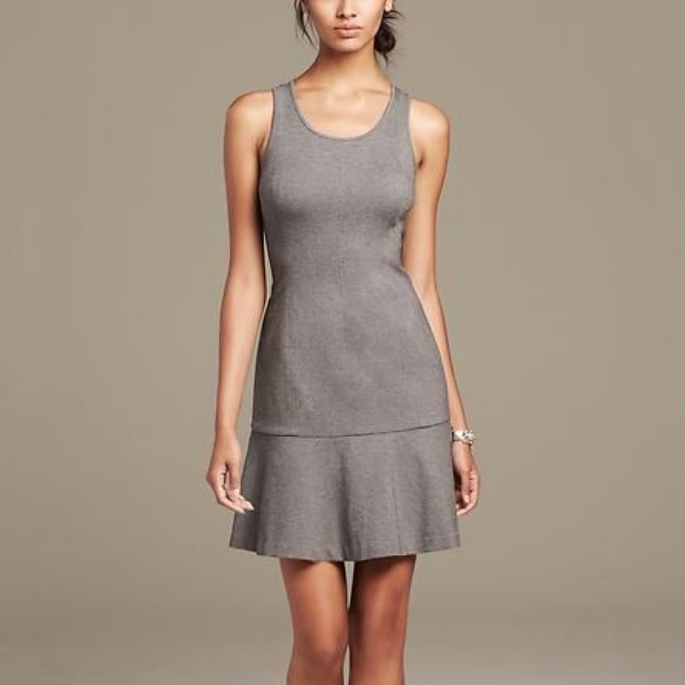 Banana Republic Drop-Waist Ponte-Knit Dress